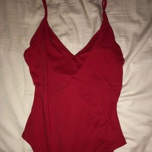Red Bodysuit